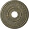 Ekena Millwork Melonie Ceiling Medallion (Canopies up to 6 3/8"), 16"OD x 3 5/8"ID x 3/4"P, Witch Hazel Crackle CM16MLWHC - alternate 1